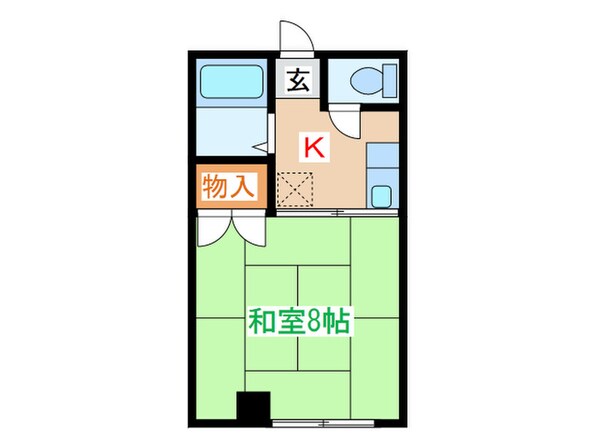 ｋｉｍａｃｈｉ１４３７ＭＨビルの物件間取画像